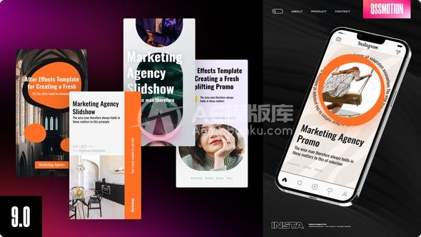 30225市场营销的Instagram故事模版 AE模版