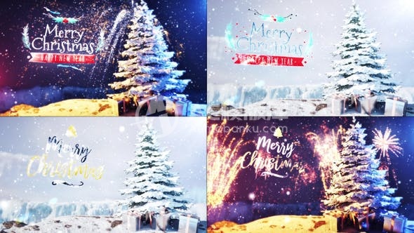 30228快乐新年AE模版