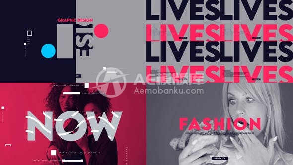 30237时尚引言AE模版