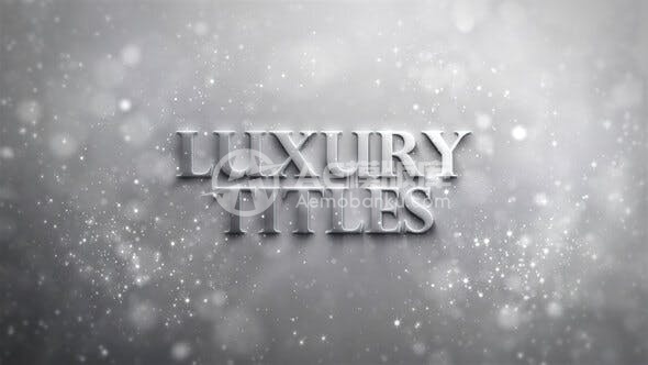 30257豪华洁净标题 AE模版