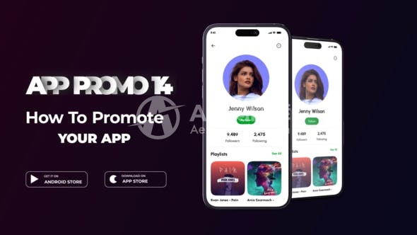 30261应用宣传 – 手机14 AE模版