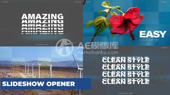 30283现代图片幻灯片开场

Creative Titles Pack AE模版