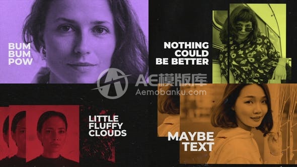 30316破旧开场者 AE模版