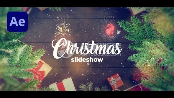 30323圣诞幻灯片炫秀效果（AE模版）