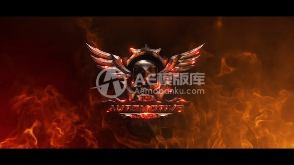 30403史诗之火标志AE模版