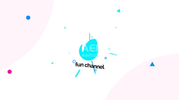 30407形状Logo展示动画模版 AE模版