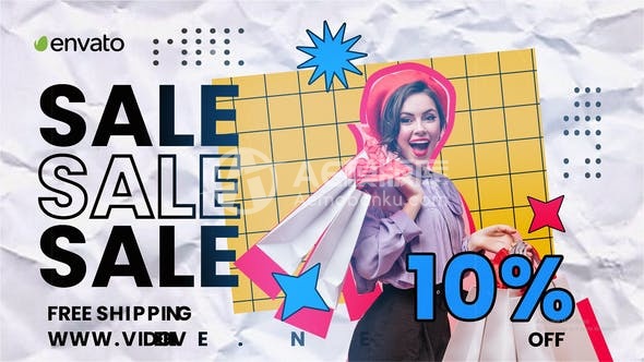 30421折扣促销产品宣传片 AE模板