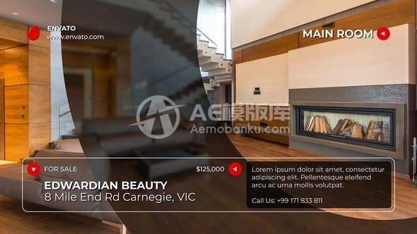 30424房地产推广8 AE模版