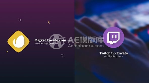 30429极简标志揭示AE模板