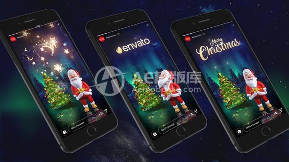 30446圣诞老人的Instagram故事