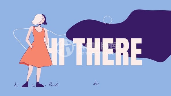 30455角色模型标志揭示 AE模版