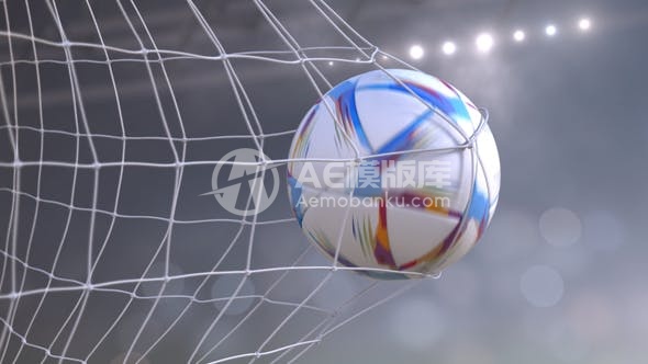 30464足球徽标 – 世界杯球AE模版