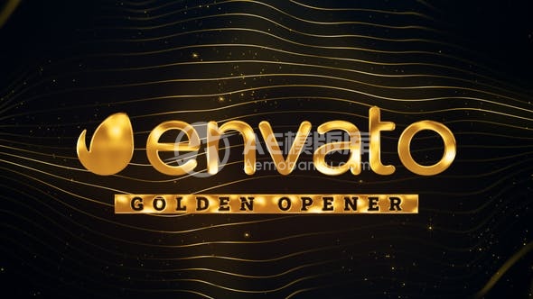 30466金奖揭幕影片 AE模版