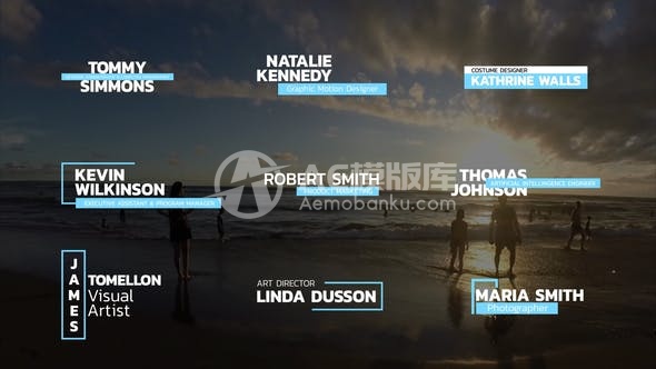 30493字幕板 | Adobe After Effects AE模版