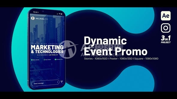 30516Instagram活动推广AE模版