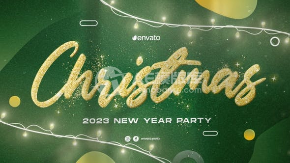 30521圣诞派对 AE模版