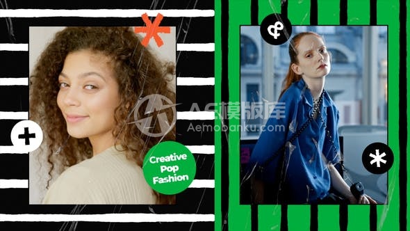 30523创意时尚风4K | Adobe After Effects AE模版