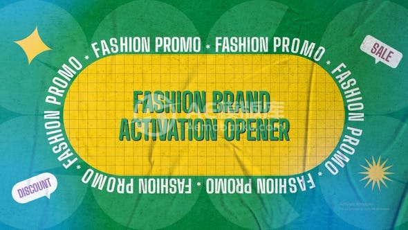 30529时尚推广 AE模版