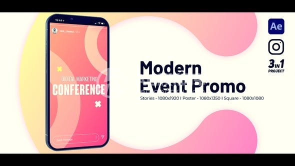 30534活动推广Instagram AE模版