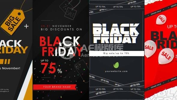 30536Instagram销售广告套餐 AE模版