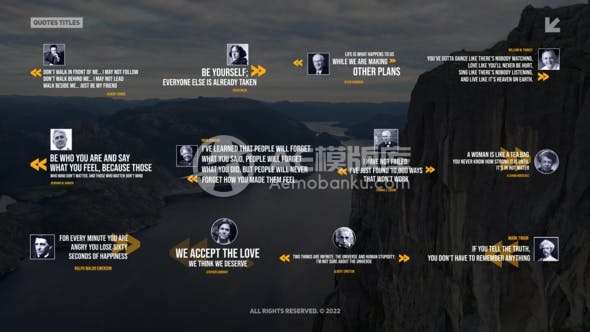 30562名言标题  AE模板