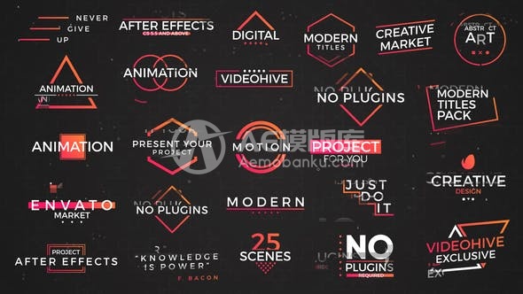 30563故障排版 AE模版