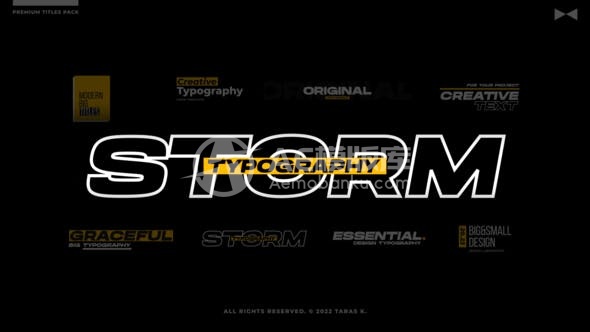 30597现代标题  达芬奇调色系统 AE模版