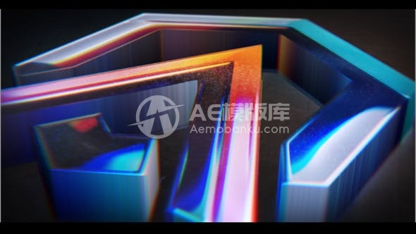 30648光泽标志展示(AE模版)