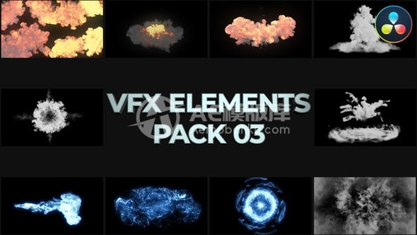 30652DaVinci Resolve的VFX元素包03