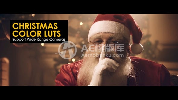 30657圣诞节色彩预设 AE模版