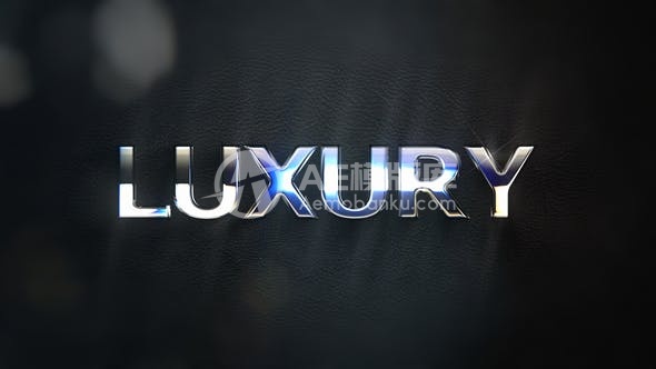 30682奢华Logo揭示效果 AE模版