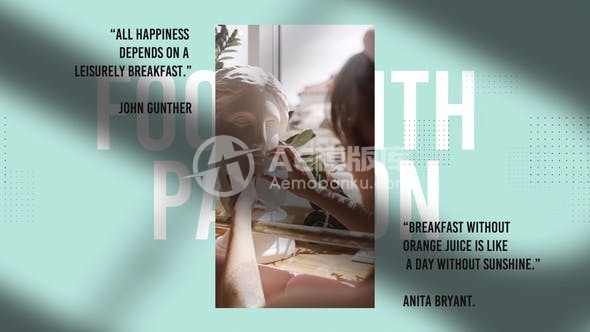 30690早餐咖啡馆促销视频 AE模版