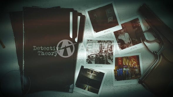 30695侦探理论 AE模版