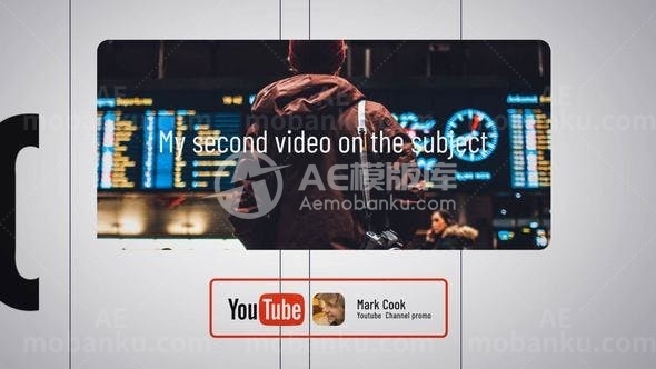 31000YouTube频道推广 AE模板