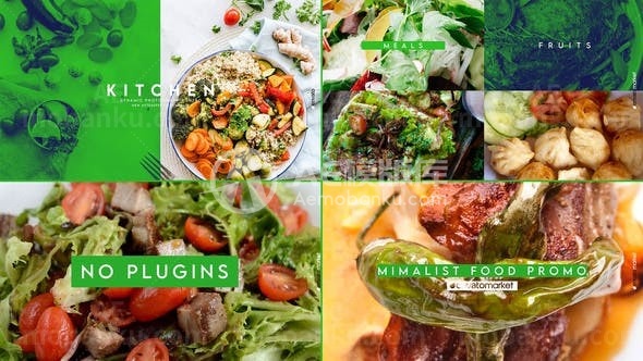 31073美食促销 AE模版