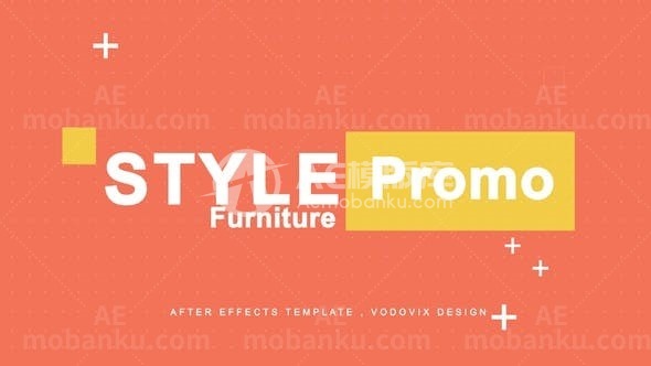 31082风格家具推广  AE模板