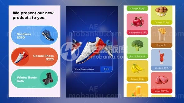 31087市场：Instagram故事制作AE模板