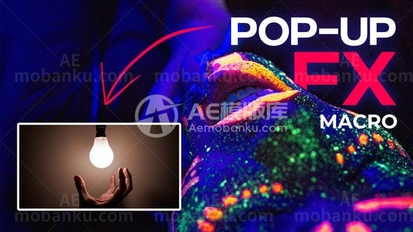 31093弹出特效 AE模版