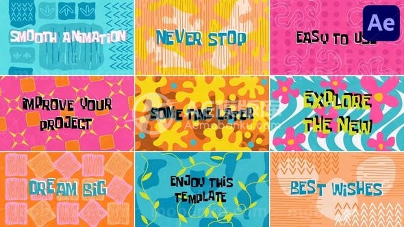 31126稍后片刻 | After Effects AE模版