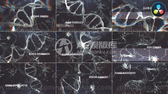 31157故障基因编码 for DaVinci Resolve AE模版