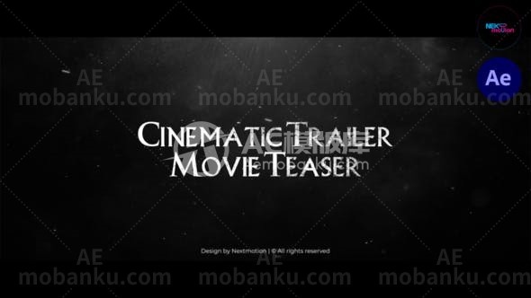 31189电影预告片|电影预告AE模版