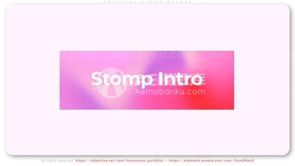 31190多彩震撼开篇AE模版