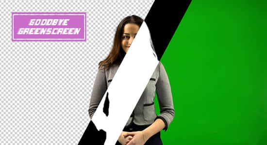 AE/PR插件|人工智能视频背景抠像工具 Goodbye Greenscreen v2.1.1 Win/Mac破解版下载